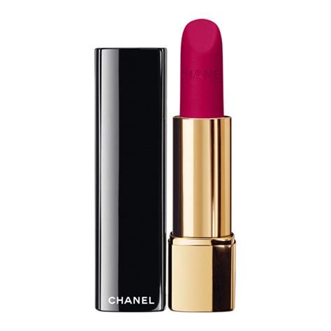 chanel rouge allure velvet 40 la sensuelle|Chanel Rouge Allure velvet lipstick.